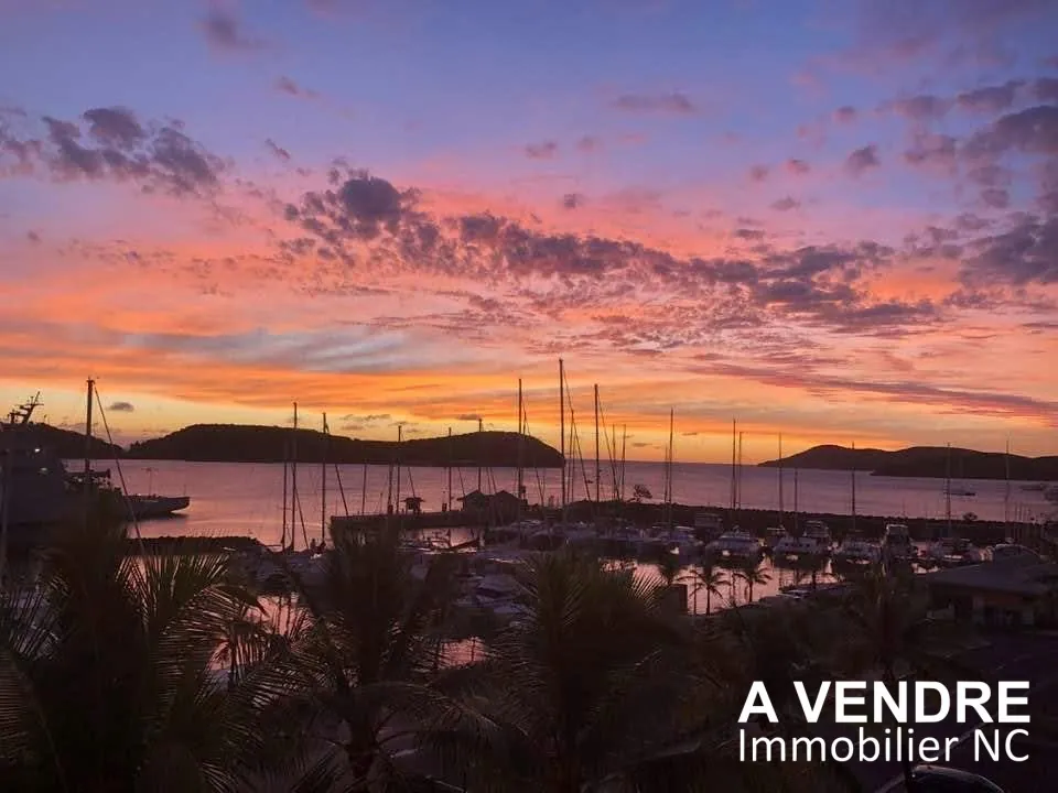 Appartement T2 de standing avec vue mer à Nouméa - Baie des Citrons 