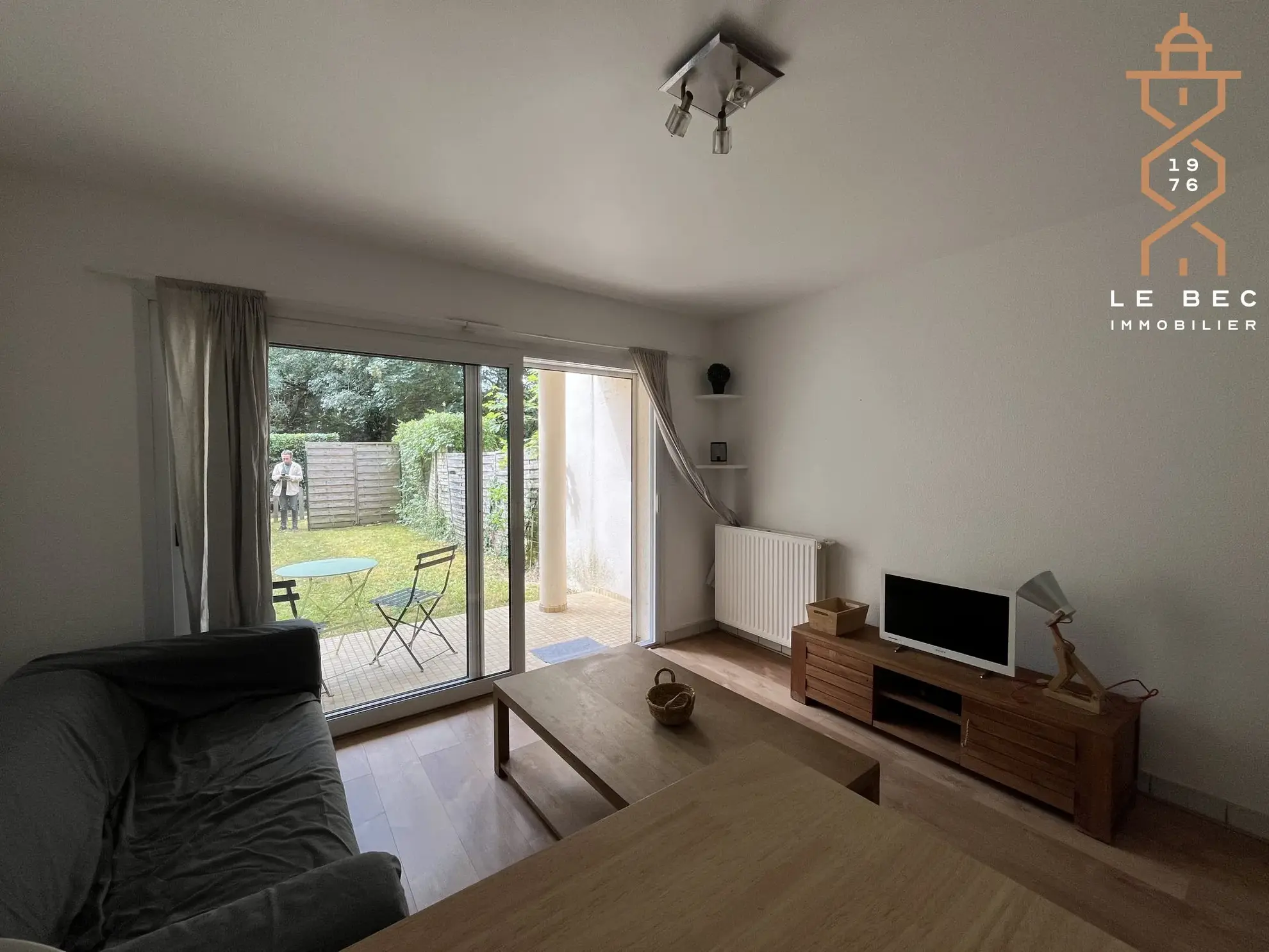 Vannes Ouest T2 avec jardin et terrasse – Petite copropriété 