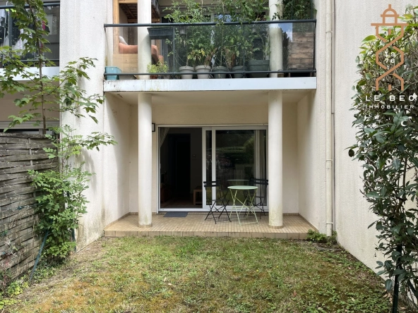 Vannes Ouest T2 avec jardin et terrasse – Petite copropriété