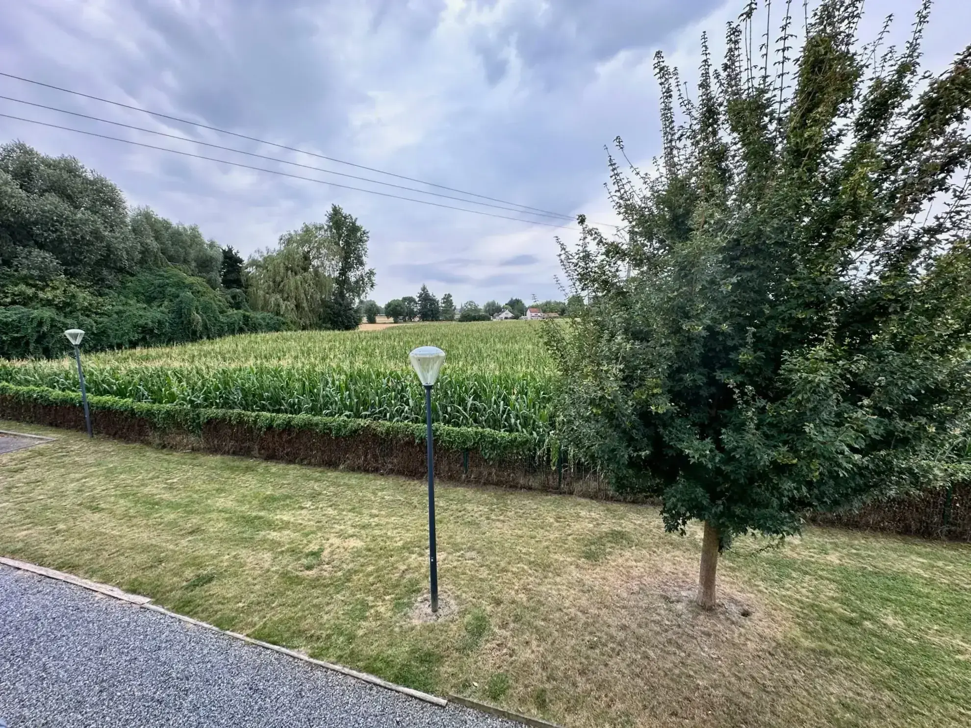 vue du balcon Appartement T2 avec balcon à Douai - Neuf et bien situé 