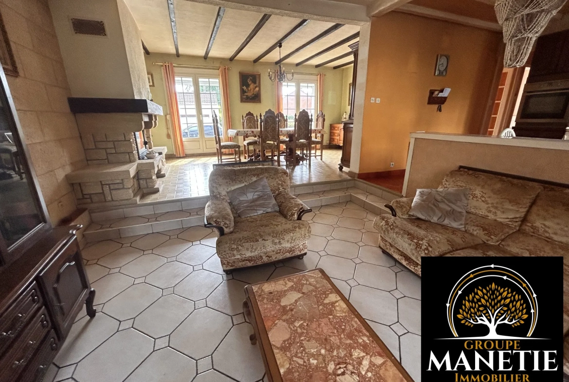 A vendre maison individuelle semi plain-pied à Rouvroy, 170m² 