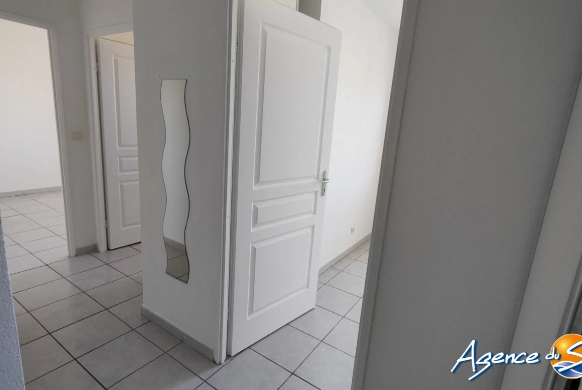 Appartement T3 à Béziers avec parking, vue dégagée, à vendre 