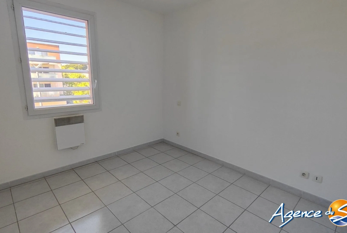 Appartement T3 à Béziers avec parking, vue dégagée, à vendre 
