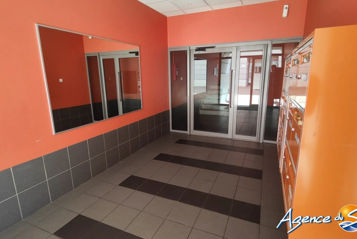 Appartement T3 à Béziers avec parking, vue dégagée, à vendre 