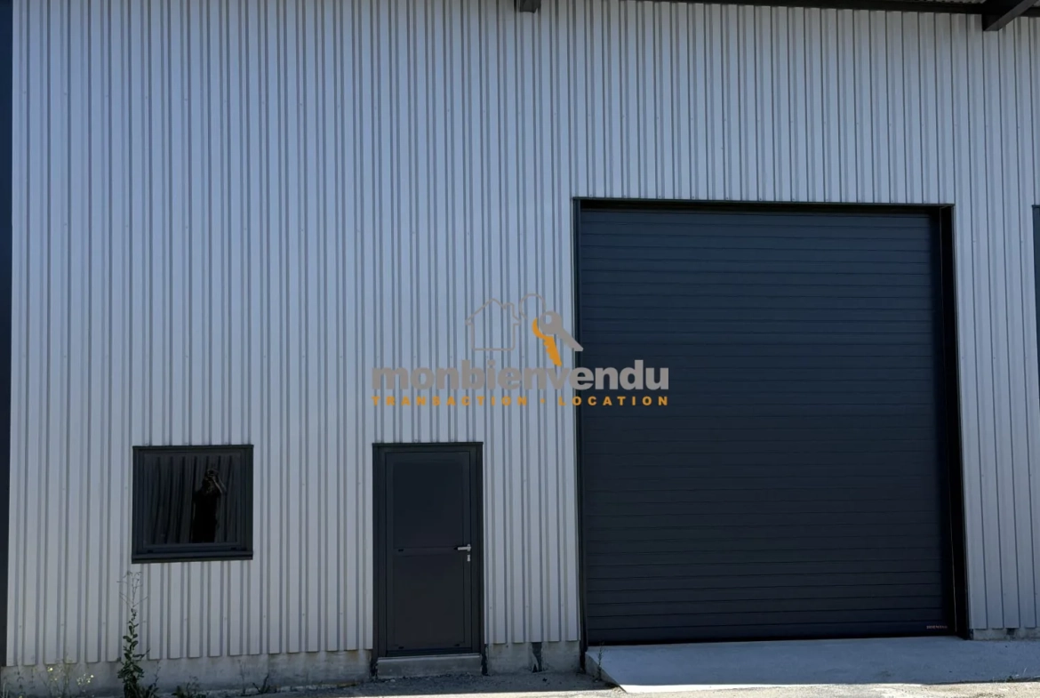 Dépôt neuf de 222 m² à vendre à Ytrac, emplacement stratégique 