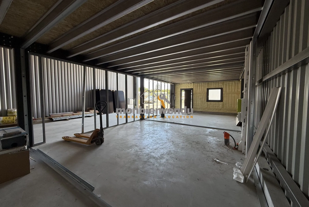 Dépôt neuf de 222 m² à vendre à Ytrac, emplacement stratégique 
