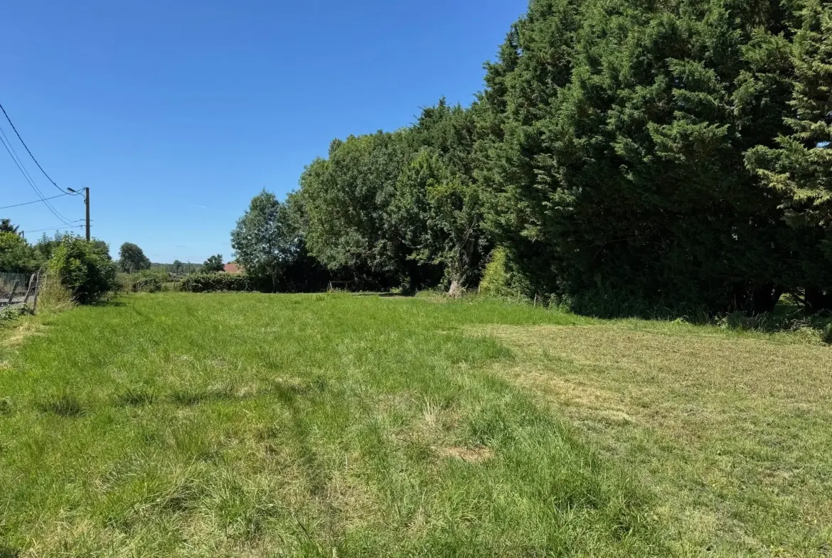 Terrain constructible de 1423m² proche de Pacy - Opportunité à saisir 
