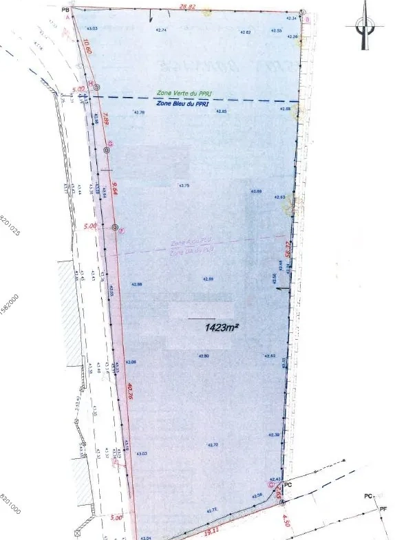 Terrain constructible de 1423m² proche de Pacy - Opportunité à saisir 