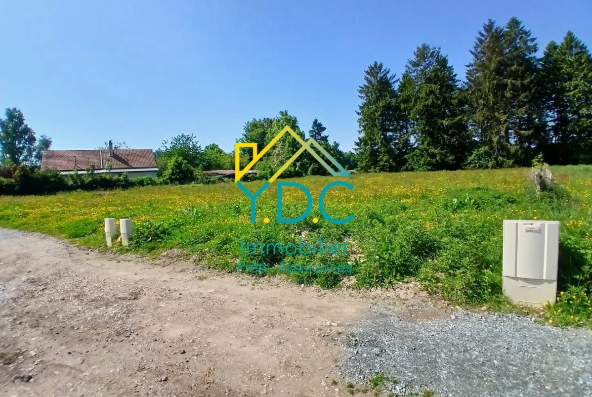 Terrain constructible viabilisé à Yerville - 1425 m² idéal pour construire 