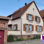 Grand corps de ferme à Bischholtz avec dépendances et terrain de 25 ares