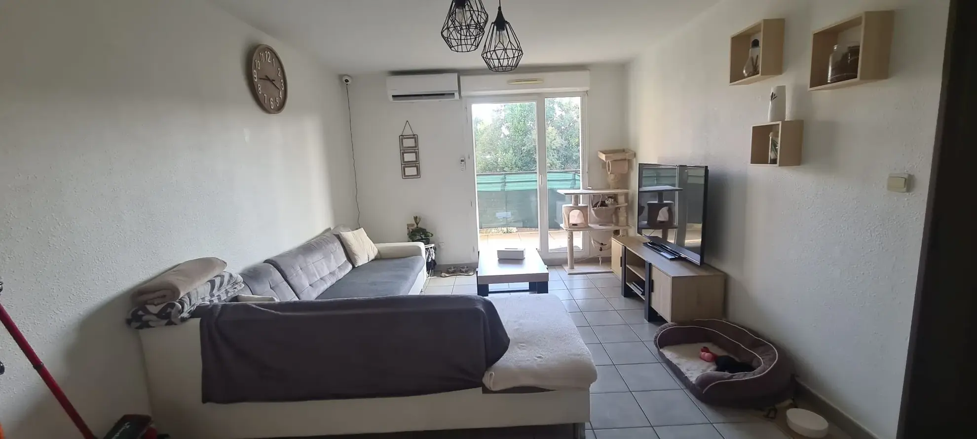 Appartement T3 avec grand balcon et garage au Pontet 