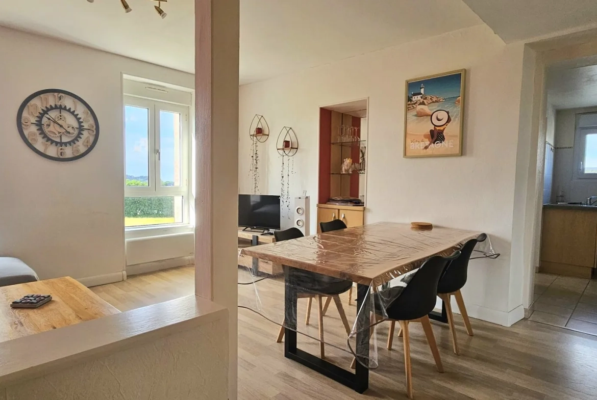 Appartement T3 à 100m de la plage du Trez avec vue mer à Bénodet 