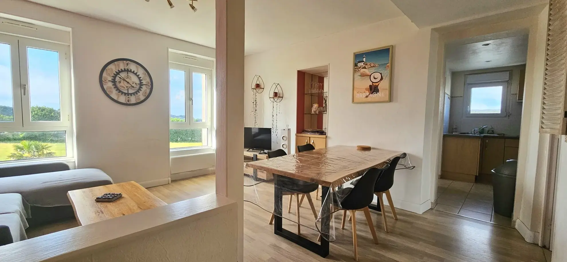 Appartement T3 à 100m de la plage du Trez avec vue mer à Bénodet 