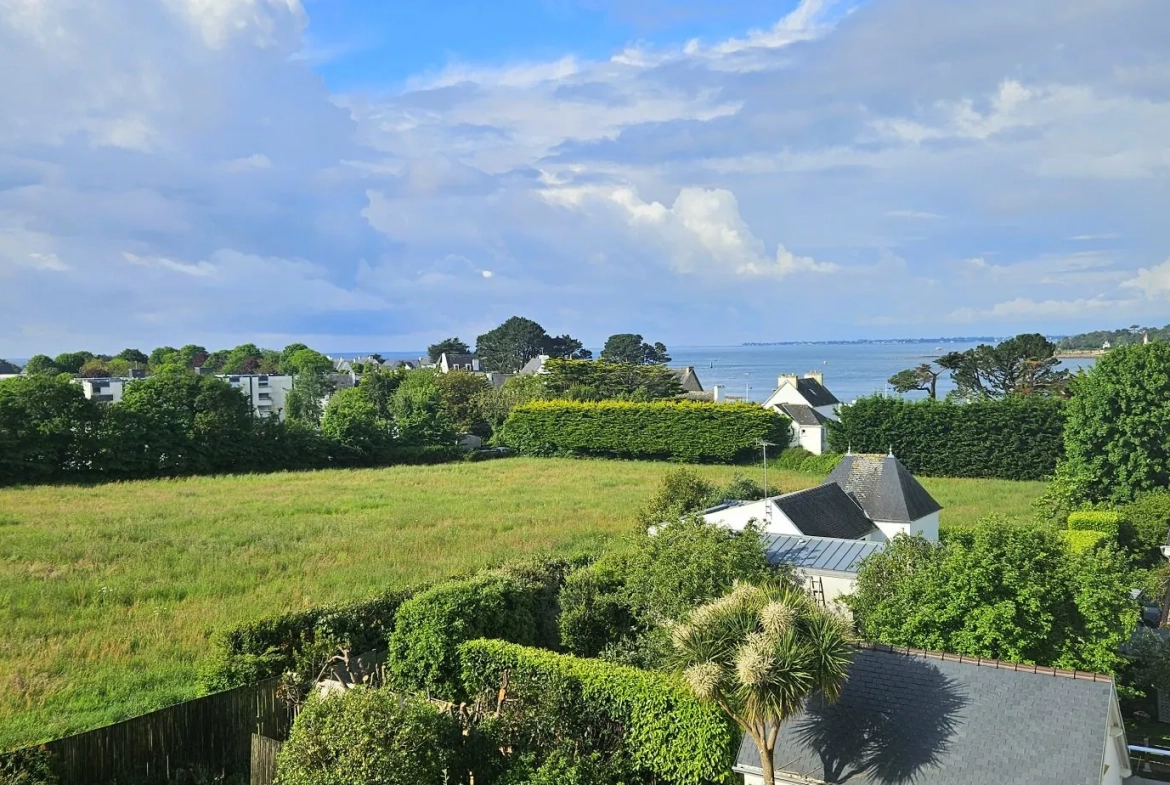 Appartement T3 à 100m de la plage du Trez avec vue mer à Bénodet 