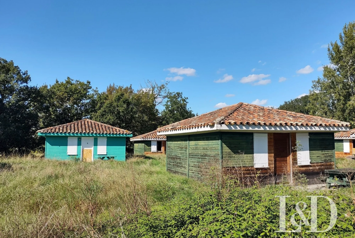 Terrain constructible et viabilisé proche du Golf de Fiac à Fiac (81) 