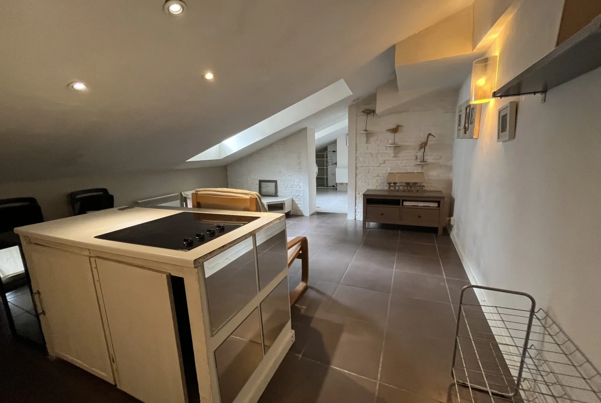 Appartement T1 Bis à Toulouse - Dernier étage, investissement locatif 