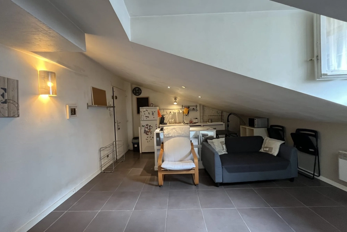 Appartement T1 Bis à Toulouse - Dernier étage, investissement locatif 