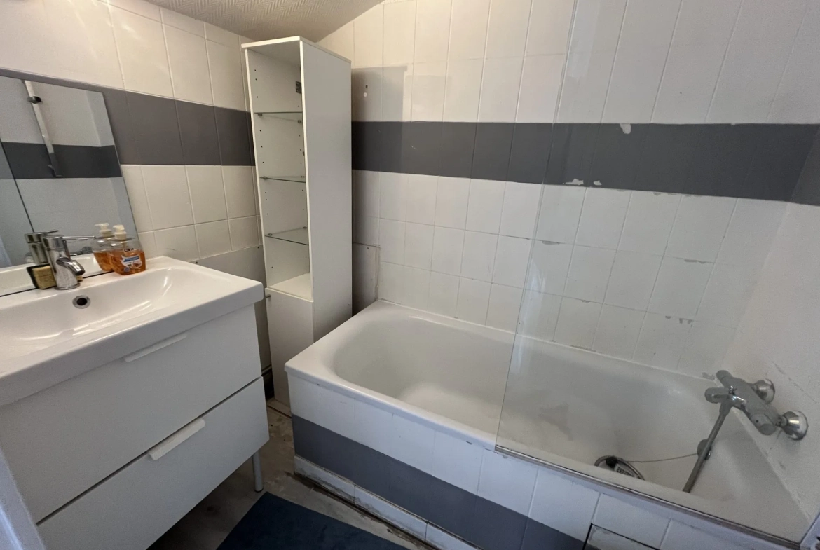 Appartement T1 Bis à Toulouse - Dernier étage, investissement locatif 
