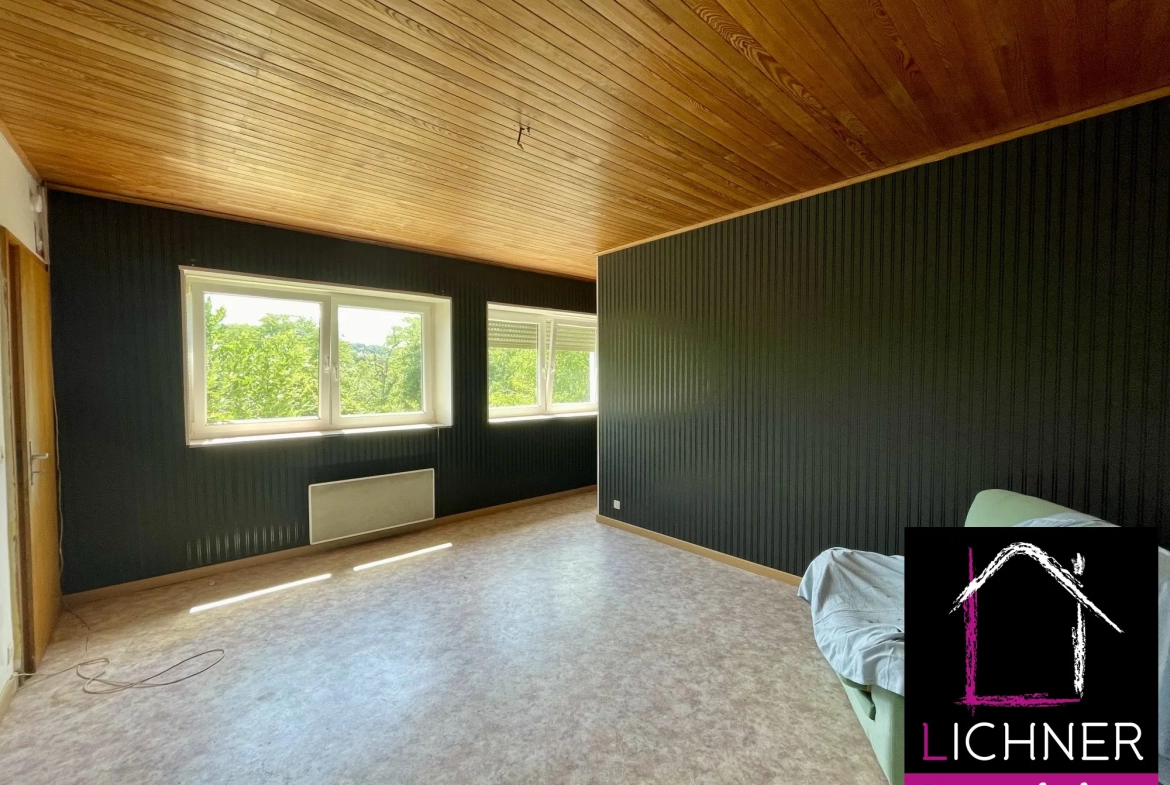 Appartement T3 à rénover de 75 m² à Folkling - Jardin, garages, budget attractif 