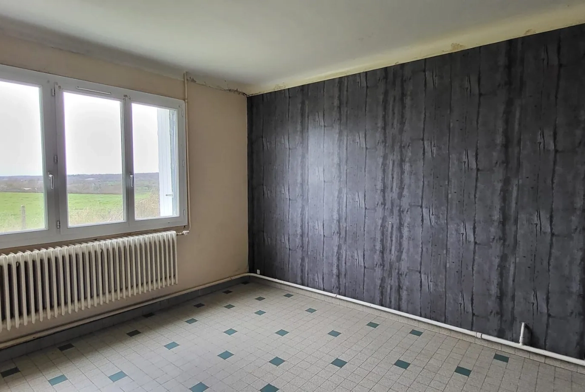 Maison lumineuse de 101 m² avec jardin et terrasse, à 2h de Paris 
