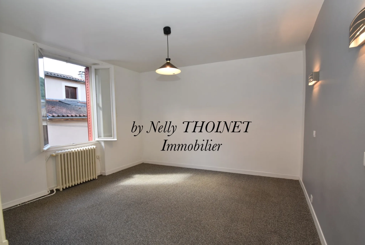 Maison de ville à Royat avec 3 chambres, garage et terrasse - secteur calme 