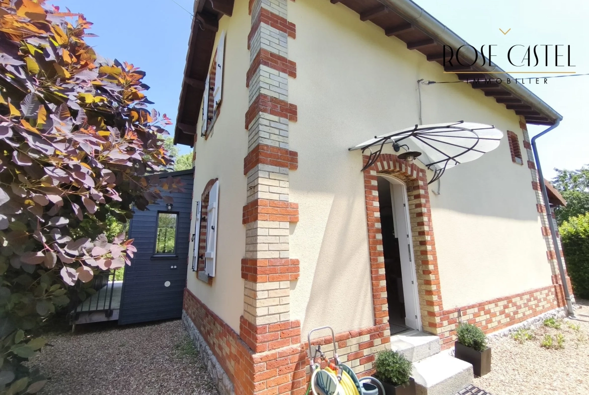 Maison lumineuse de 101 m² avec jardin et terrasse, à 2h de Paris 