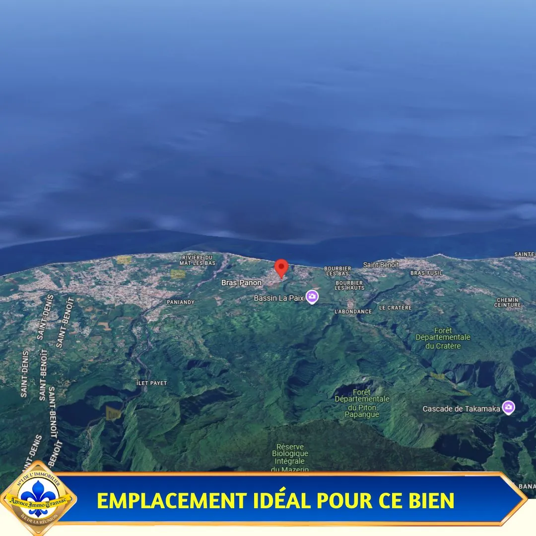 Terrain constructible de 435 m² à Bras-Panon, emplacement idéal et résidentiel 