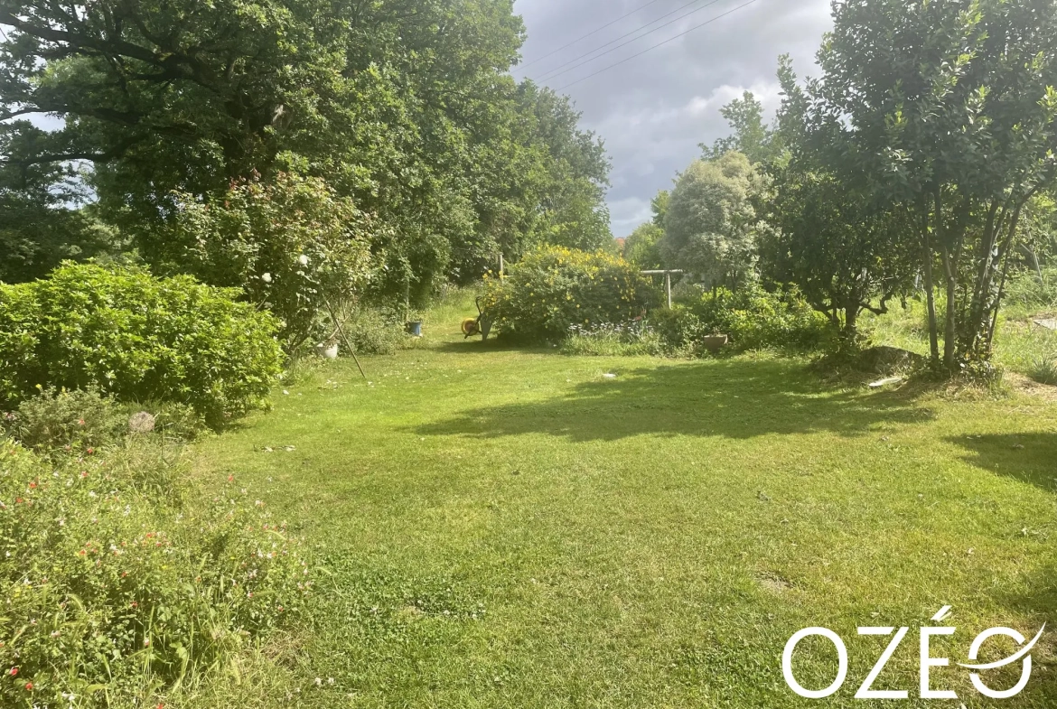 À vendre maison T4 à Avessac, 92 m² avec jardin et véranda, environnement paisible 