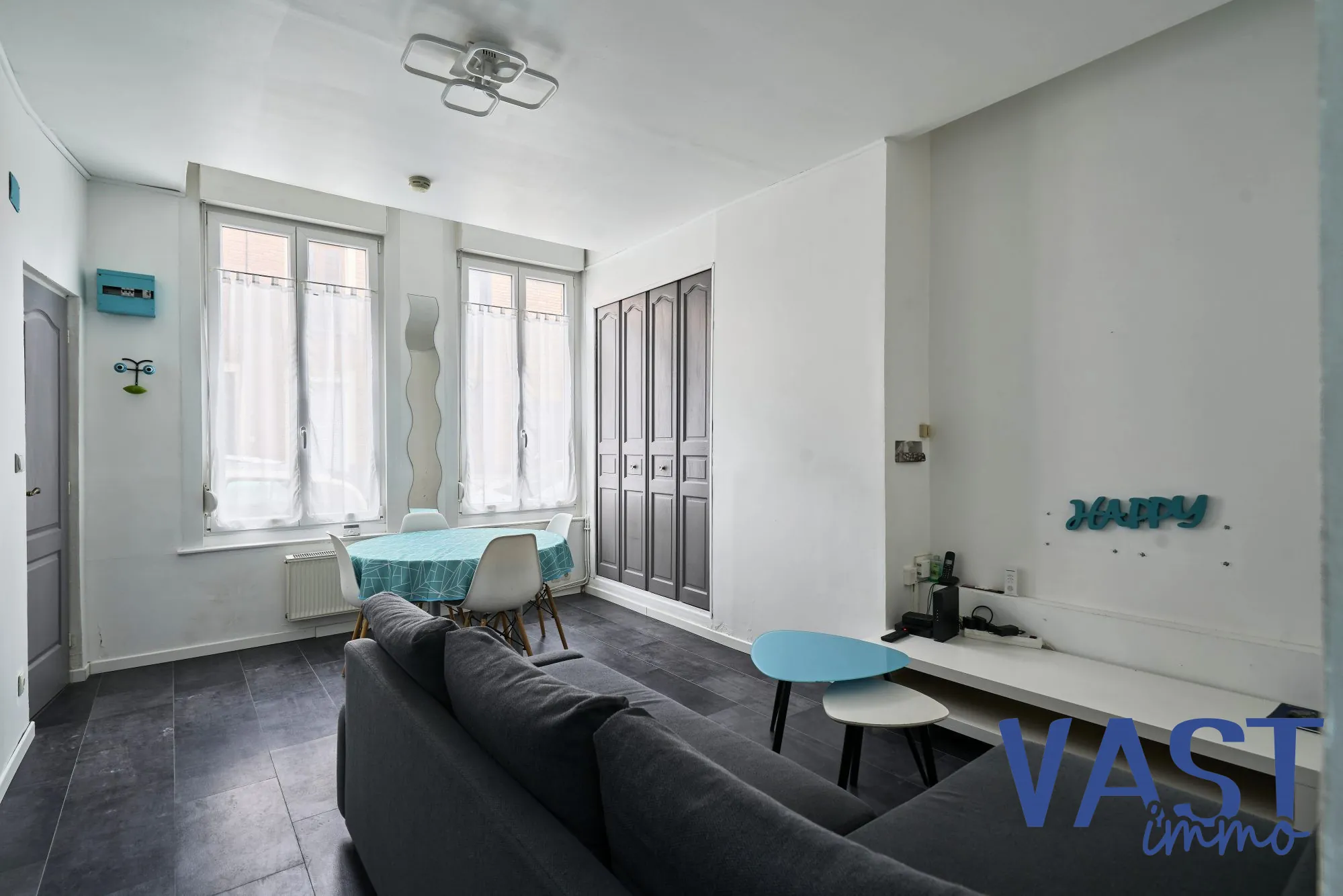 Maison 71 m² rénovée à Lille avec 3 chambres et espace bureau 