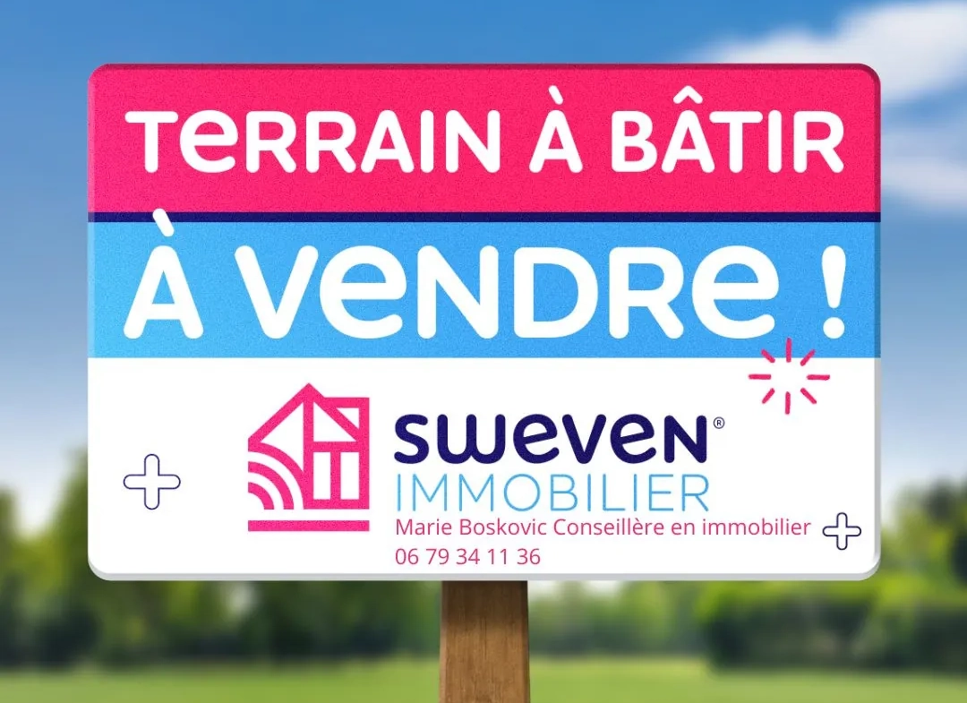 Terrain constructible de 540 m² à Labarthe-sur-Lèze près de Toulouse 