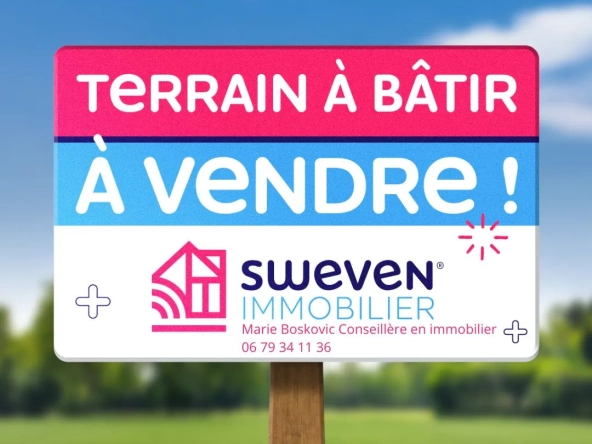 Terrain constructible de 540 m² à Labarthe-sur-Lèze près de Toulouse