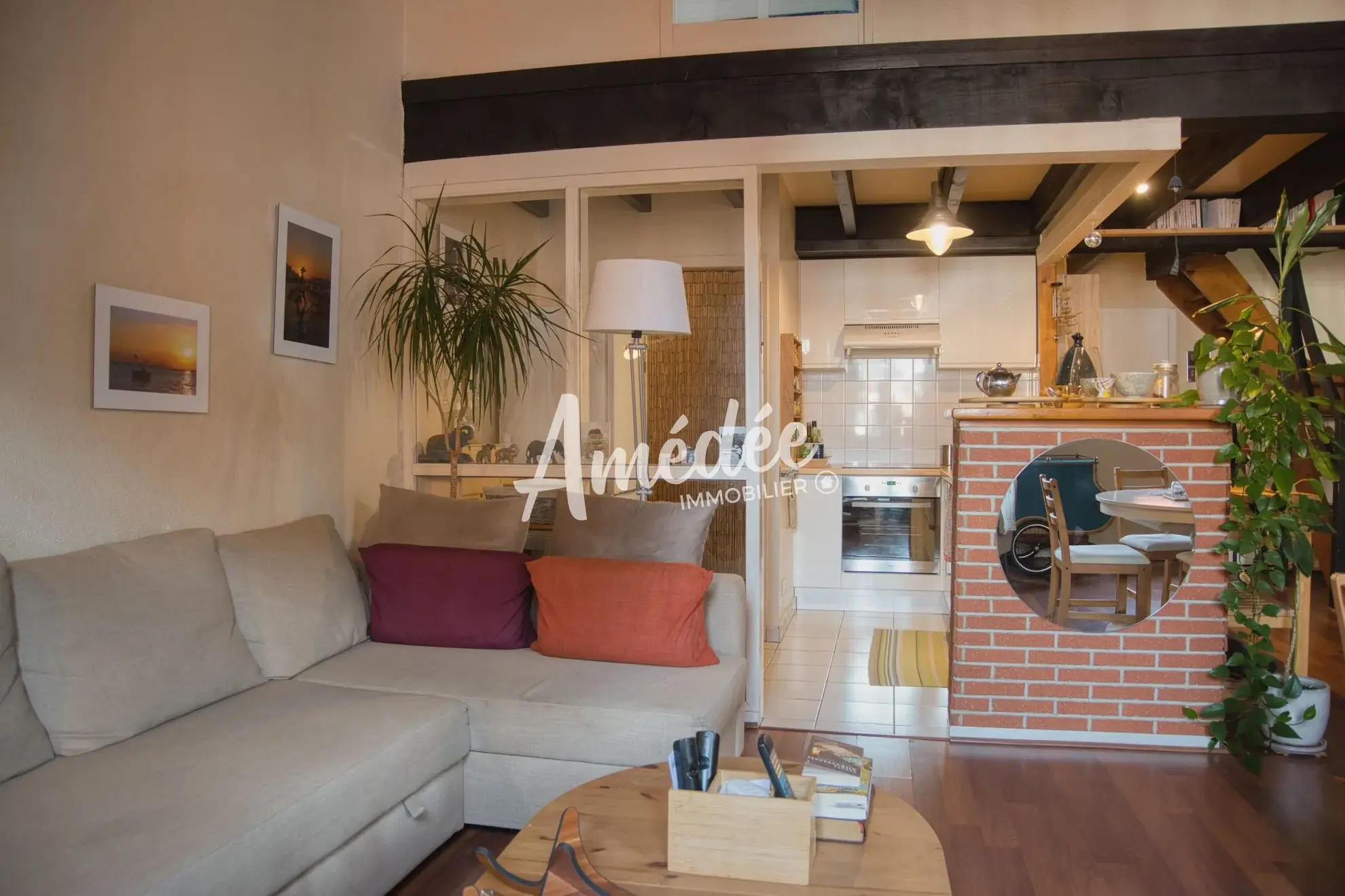 Appartement duplex 3 pièces à Montauban, idéal résidence ou investissement 