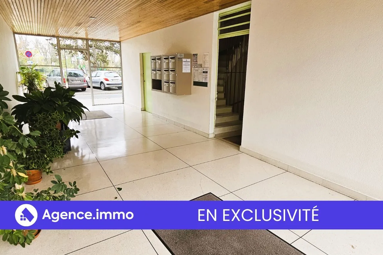 Appartement T3 à vendre à Tours, vue sur le Cher, balcon sud, proche transports et commodités 