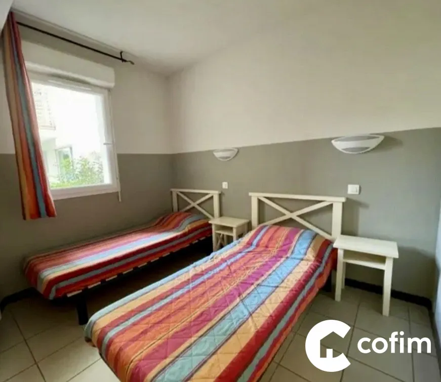 Appartement T3 avec piscine et terrasse proche plage et golf de Moliets 