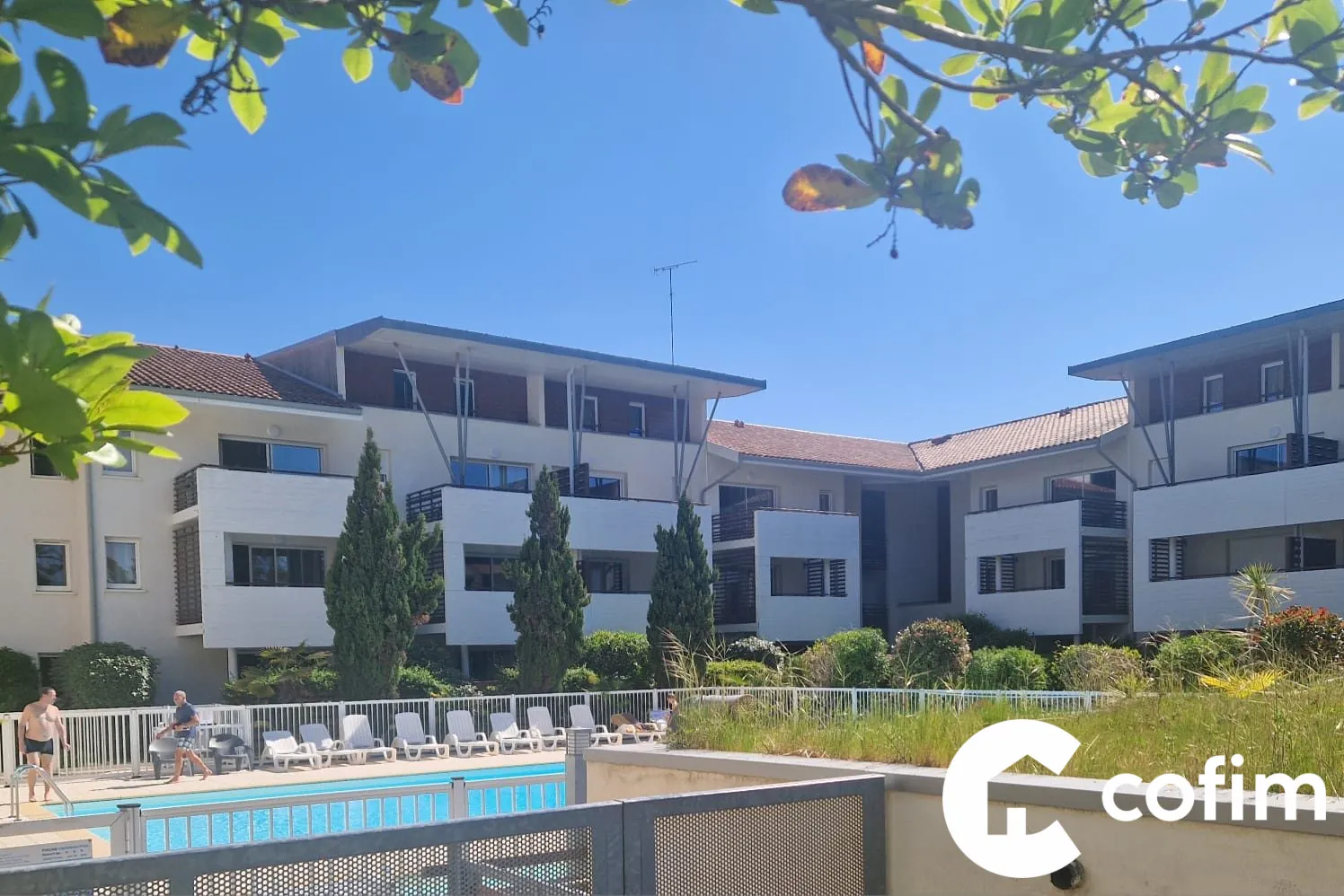 Appartement T3 avec piscine et terrasse proche plage et golf de Moliets 