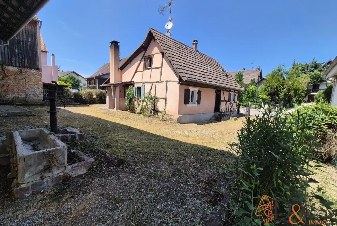 Maison à vendre à Geispitzen avec grande grange et fort potentiel 