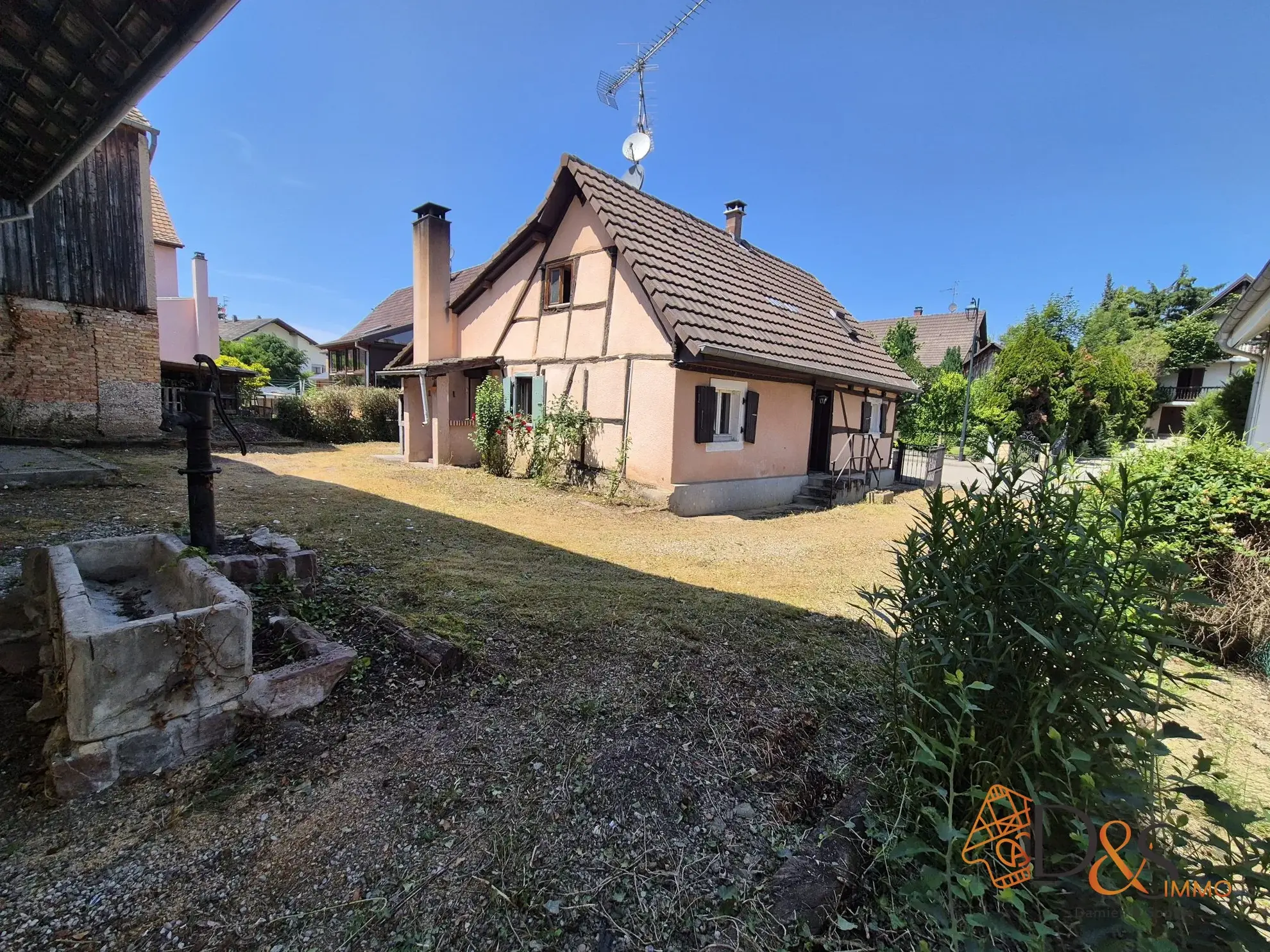 Maison à vendre à Geispitzen avec grande grange et fort potentiel 