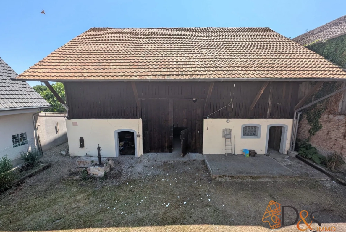 Maison à vendre à Geispitzen avec grande grange et fort potentiel 