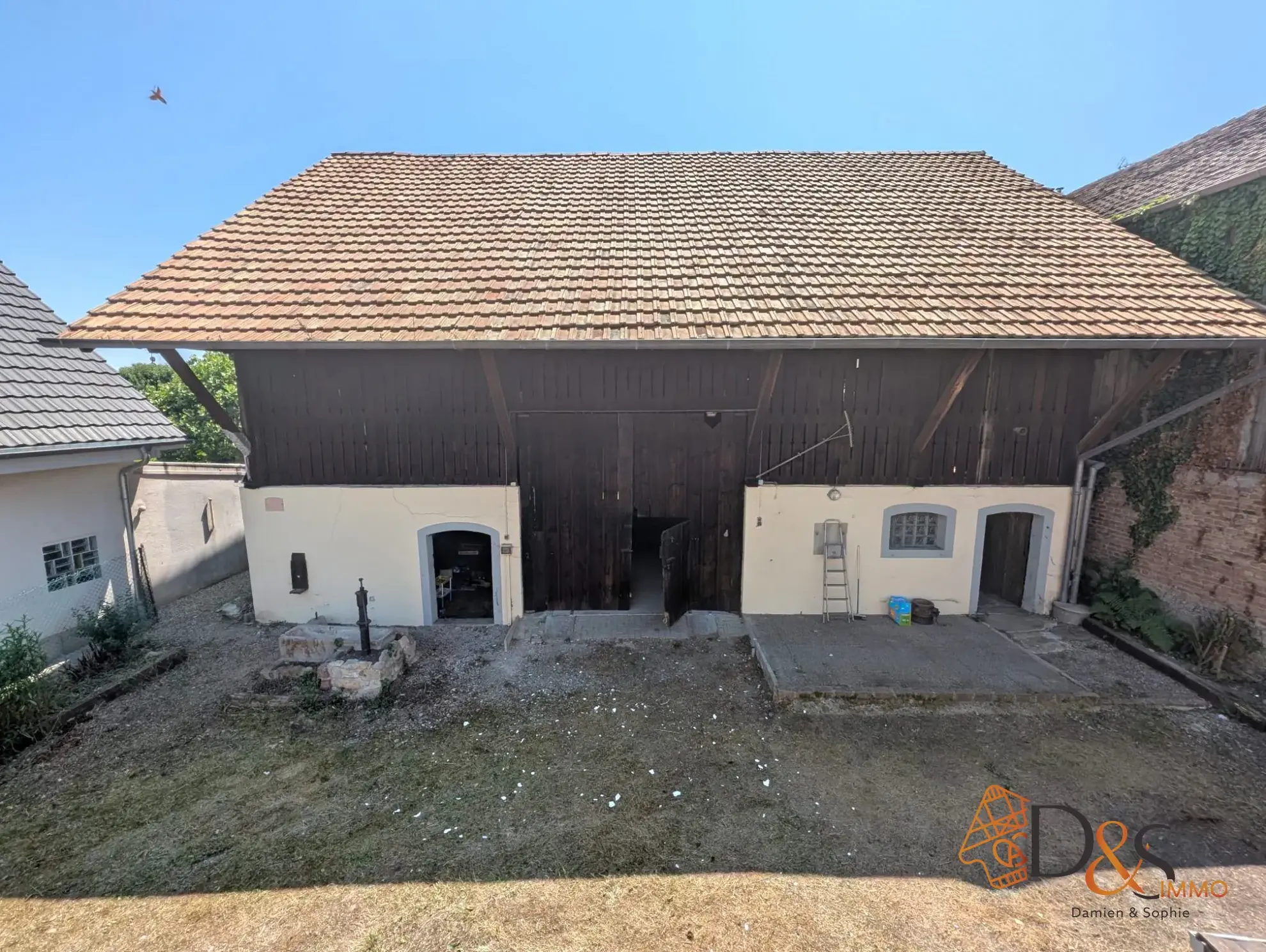 Maison à vendre à Geispitzen avec grande grange et fort potentiel 