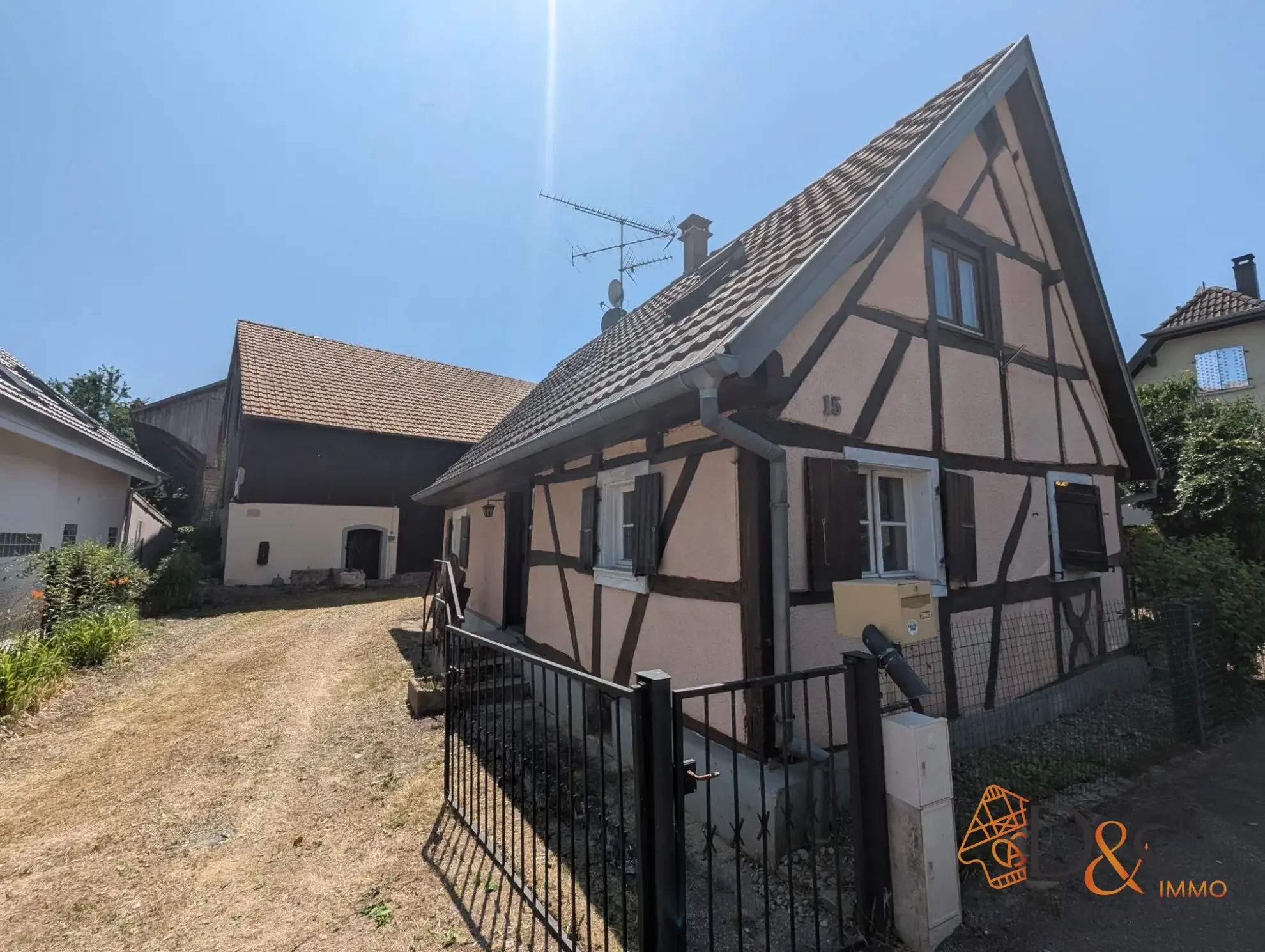 Maison à vendre à Geispitzen avec grande grange et fort potentiel 