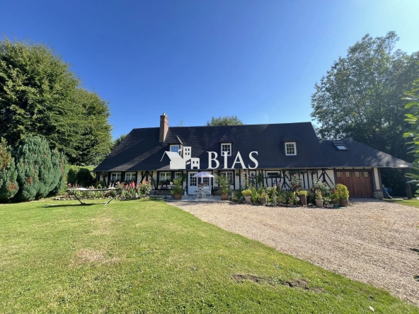 Magnifique maison à vendre à Bernay en Normandie avec jardin et 3 chambres