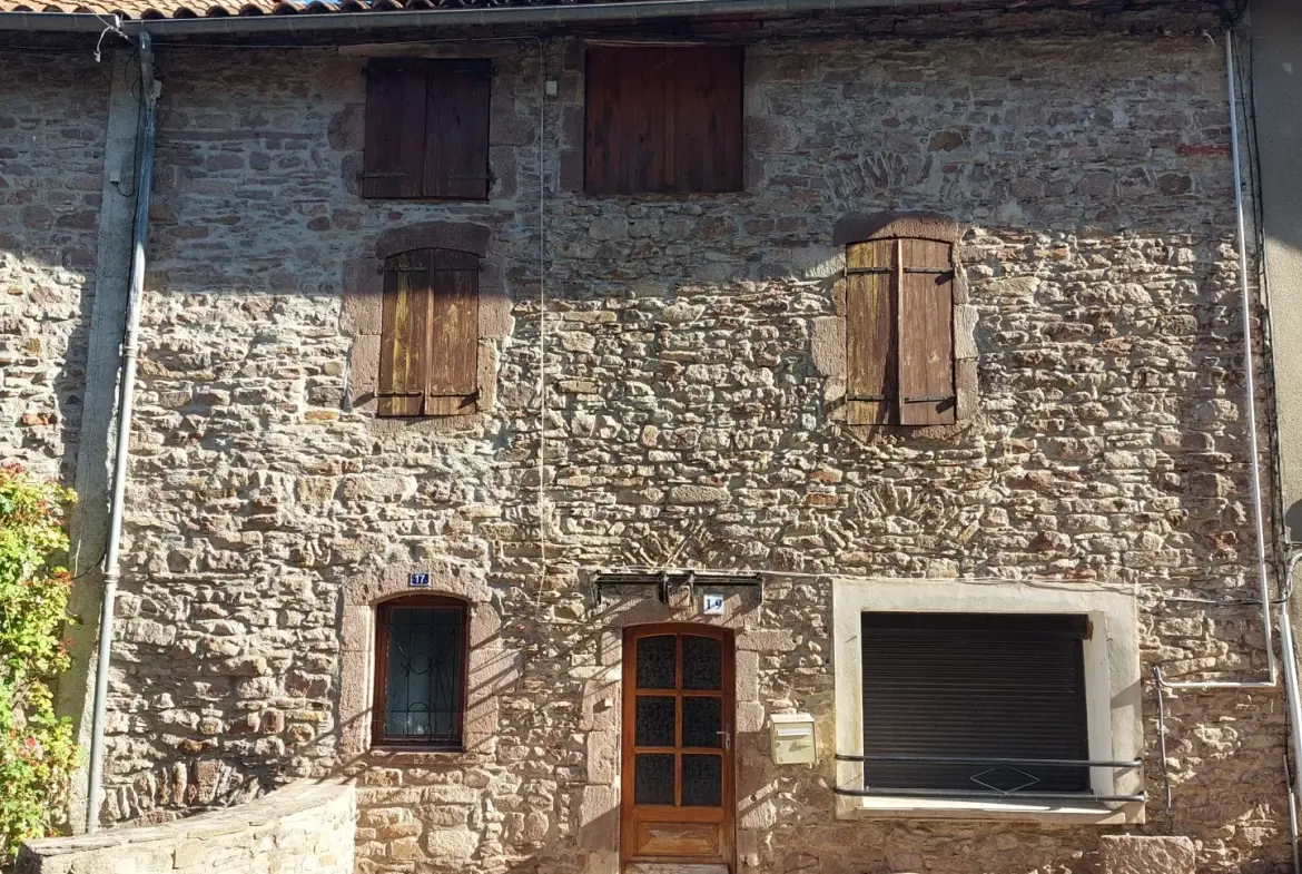 Belle maison en pierres avec potentiel de rénovation à Camares (12360) 
