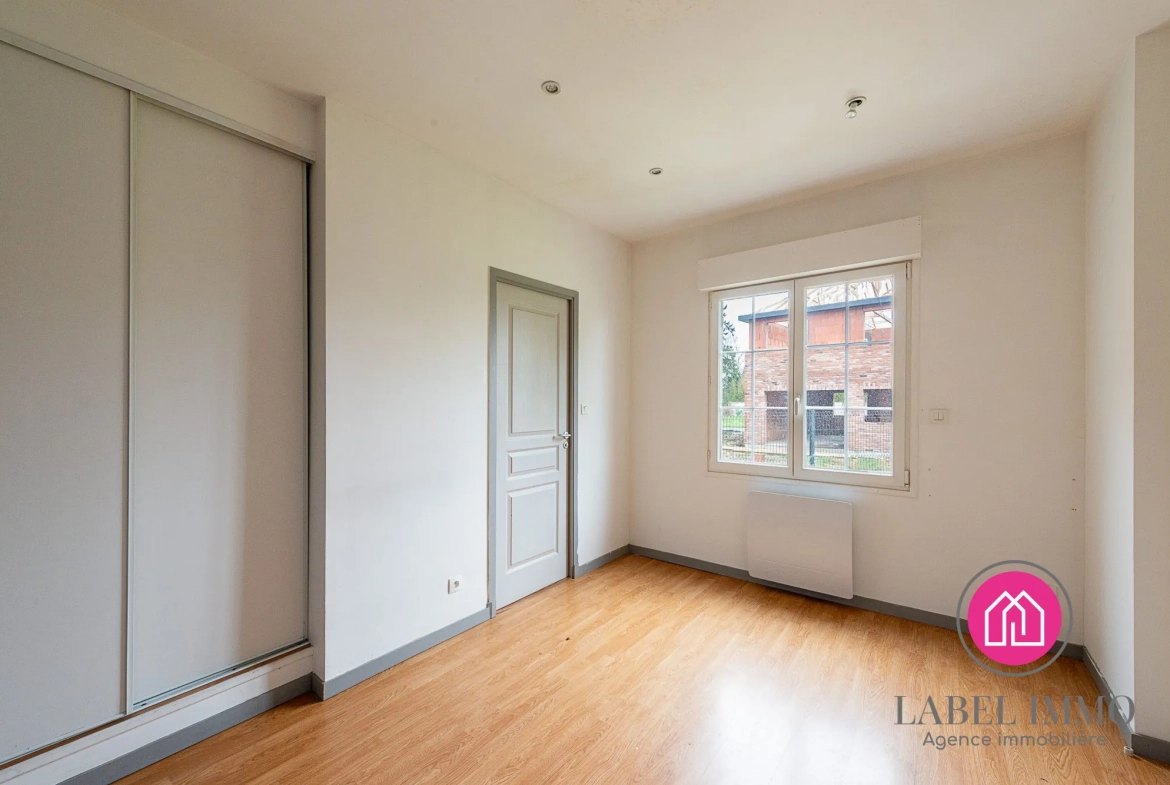Appartement F3 loué en rez-de-chaussée à Saultain - 72,15 m² 