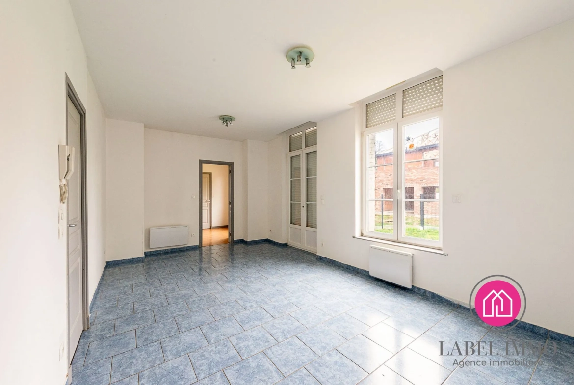 Appartement F3 loué en rez-de-chaussée à Saultain - 72,15 m² 