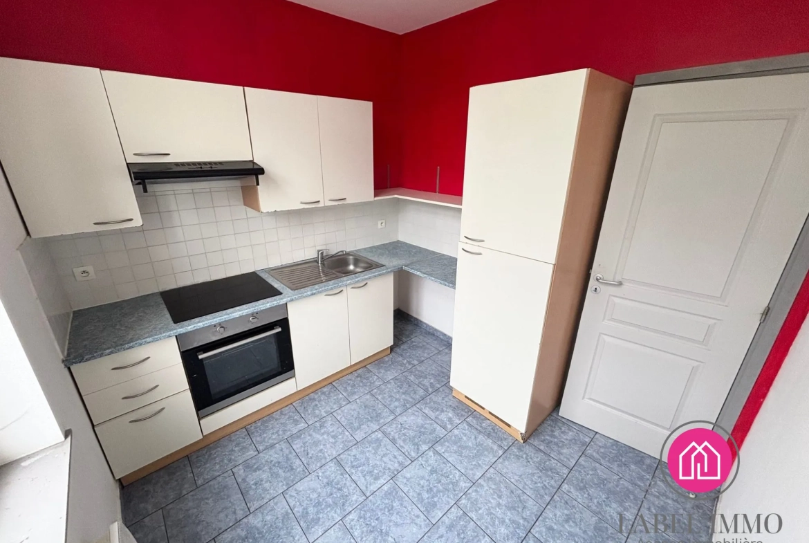 Appartement F3 loué en rez-de-chaussée à Saultain - 72,15 m² 