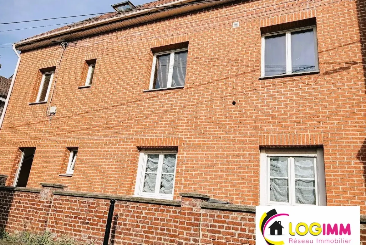 Immeuble de rapport à Denain avec forte rentabilité et locataires en place 