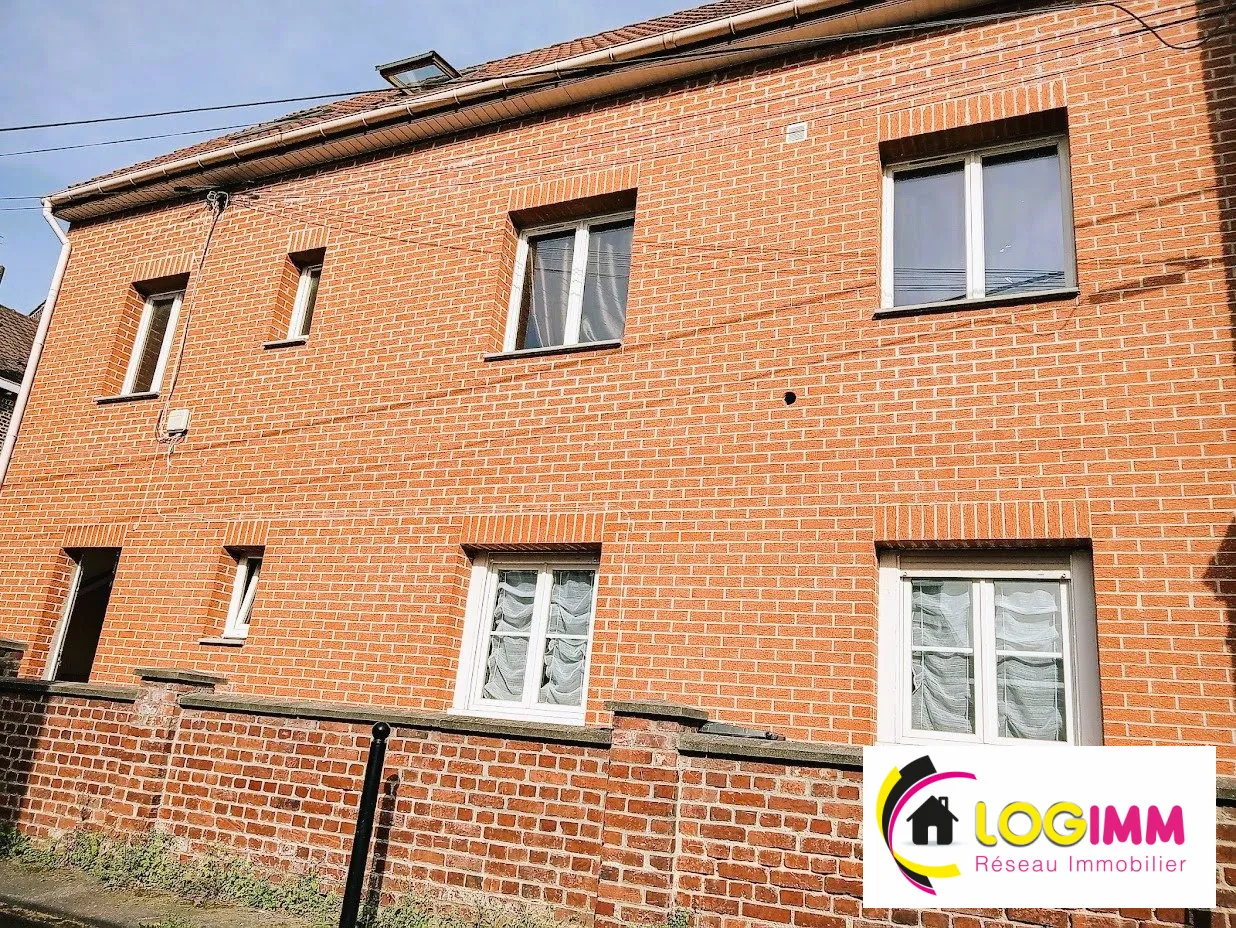 Immeuble de rapport à Denain avec forte rentabilité et locataires en place 