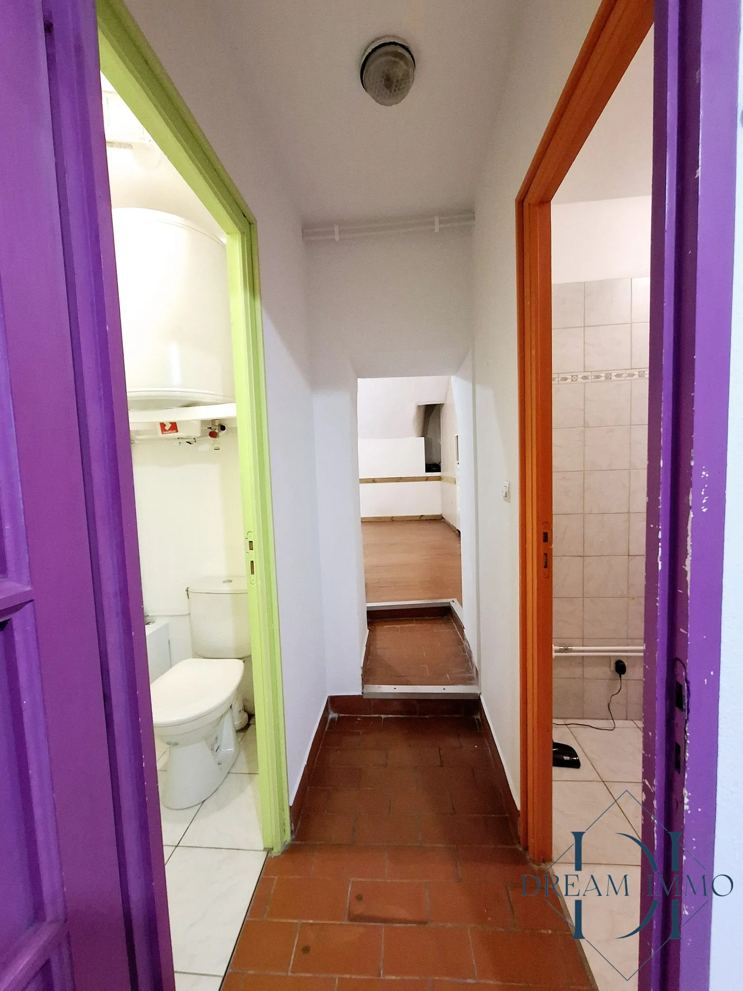 Appartement T2 à Poussan avec fort potentiel de rénovation - 34,57 m² 