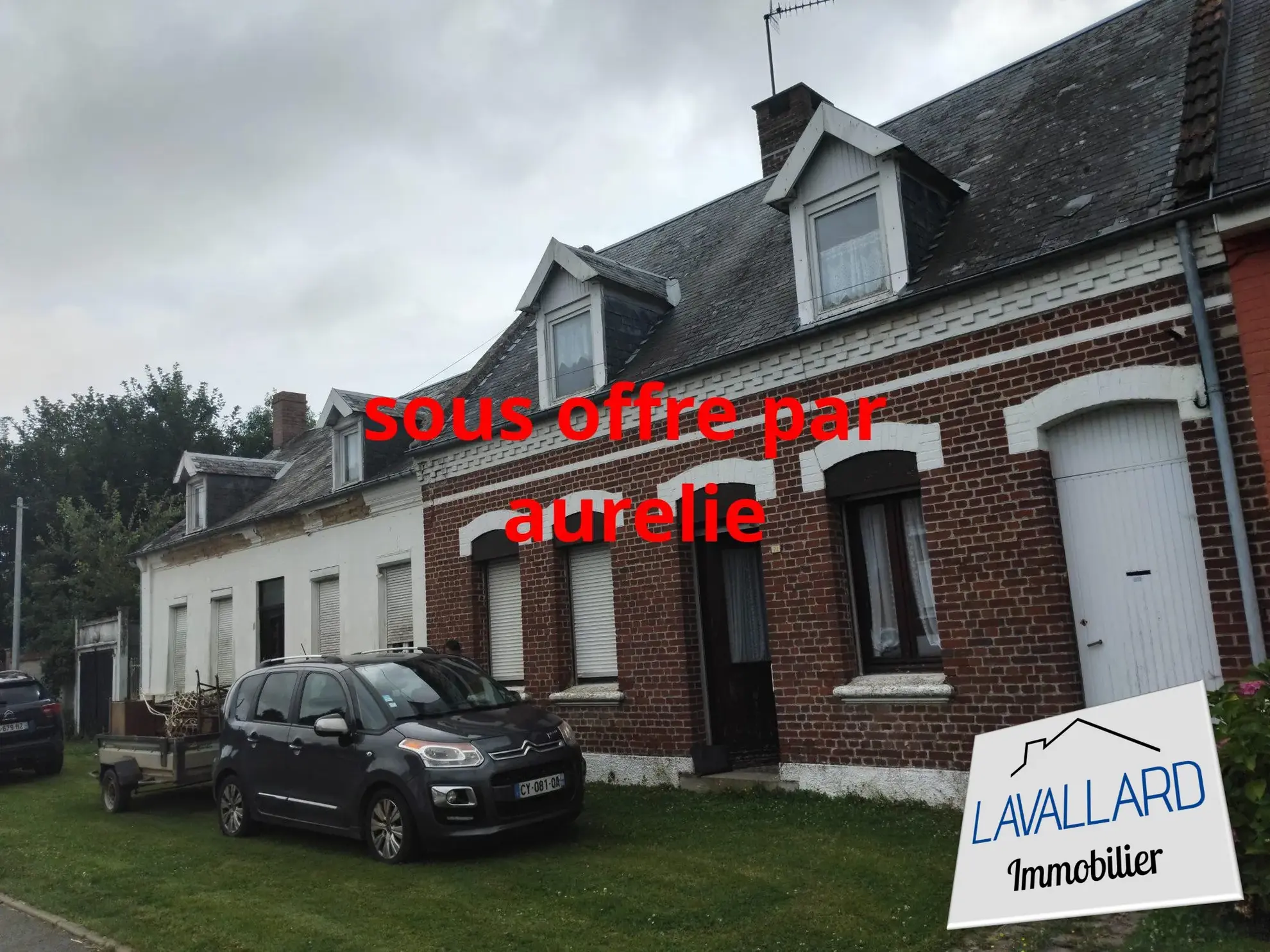 Maison ancienne à rénover avec jardin à Mailly-Maillet, secteur d'Albert 