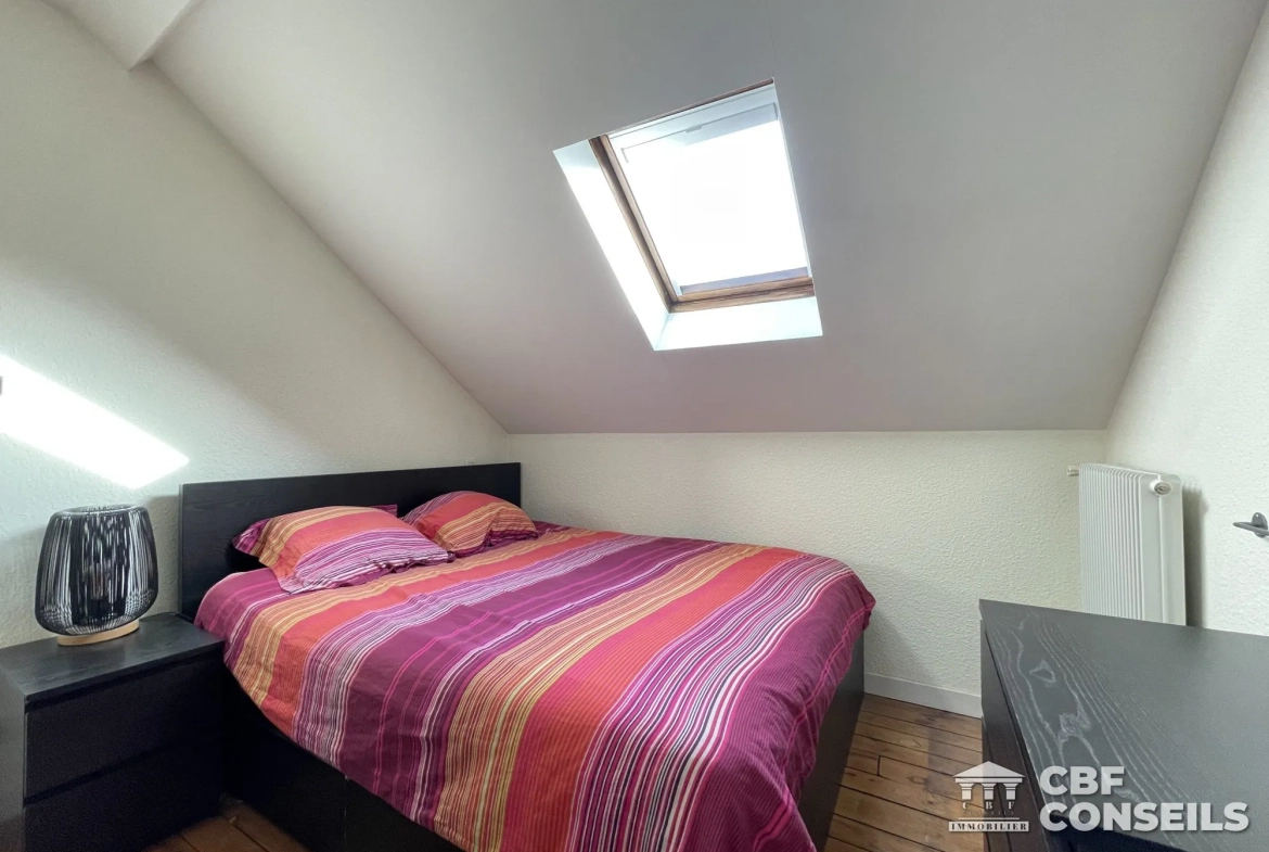 Magnifique duplex T4 à Chamalières avec balcon, cave et faible charges 